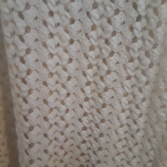 CROCHETED TANK PRETTY REBELLIOUS CROCHETED RACERBACK NWT - Picture 3 of 8